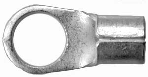 Heavy Duty Ring Terminals - 6 ga - 1/2 in